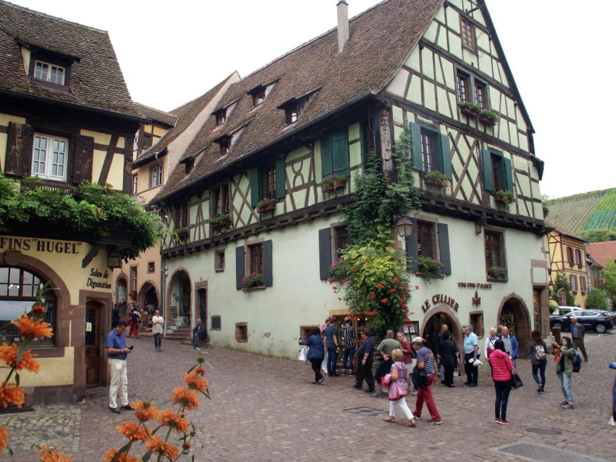 A Studio Apartment In Wine Grower'S House Riquewihr Exteriör bild